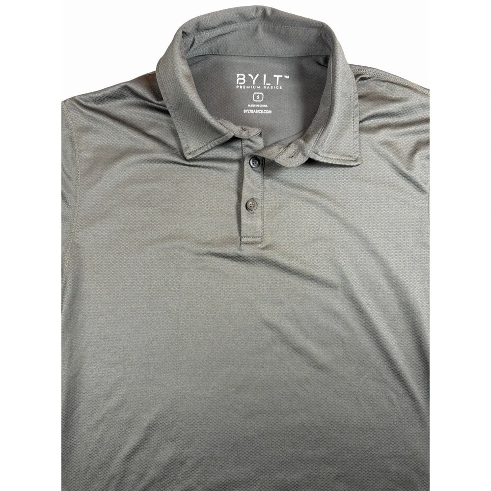 BYLT Premium Basics Performance Polo Shirt – Men's Small